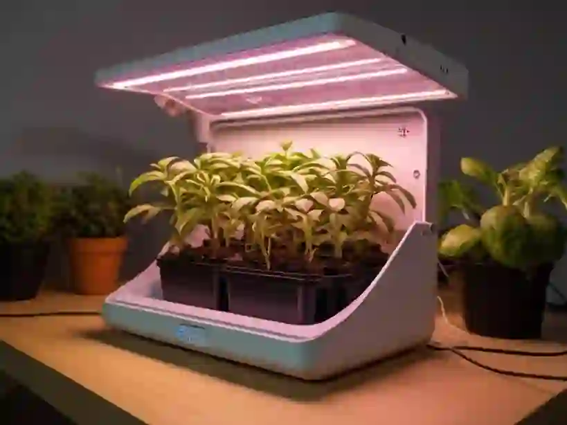 battery-powered grow lights